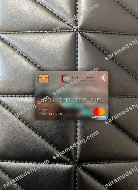 Equatorial Guinea CCEI bank master card photolook front